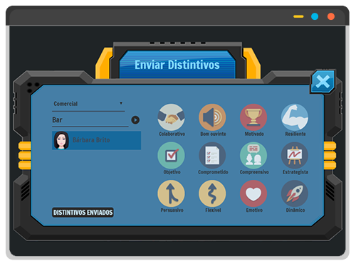 Enviar Distintivos