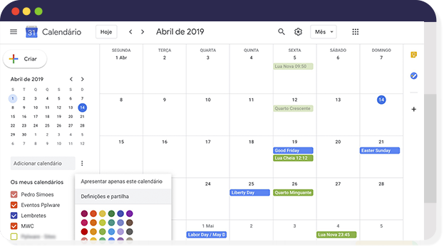 Google Agenda